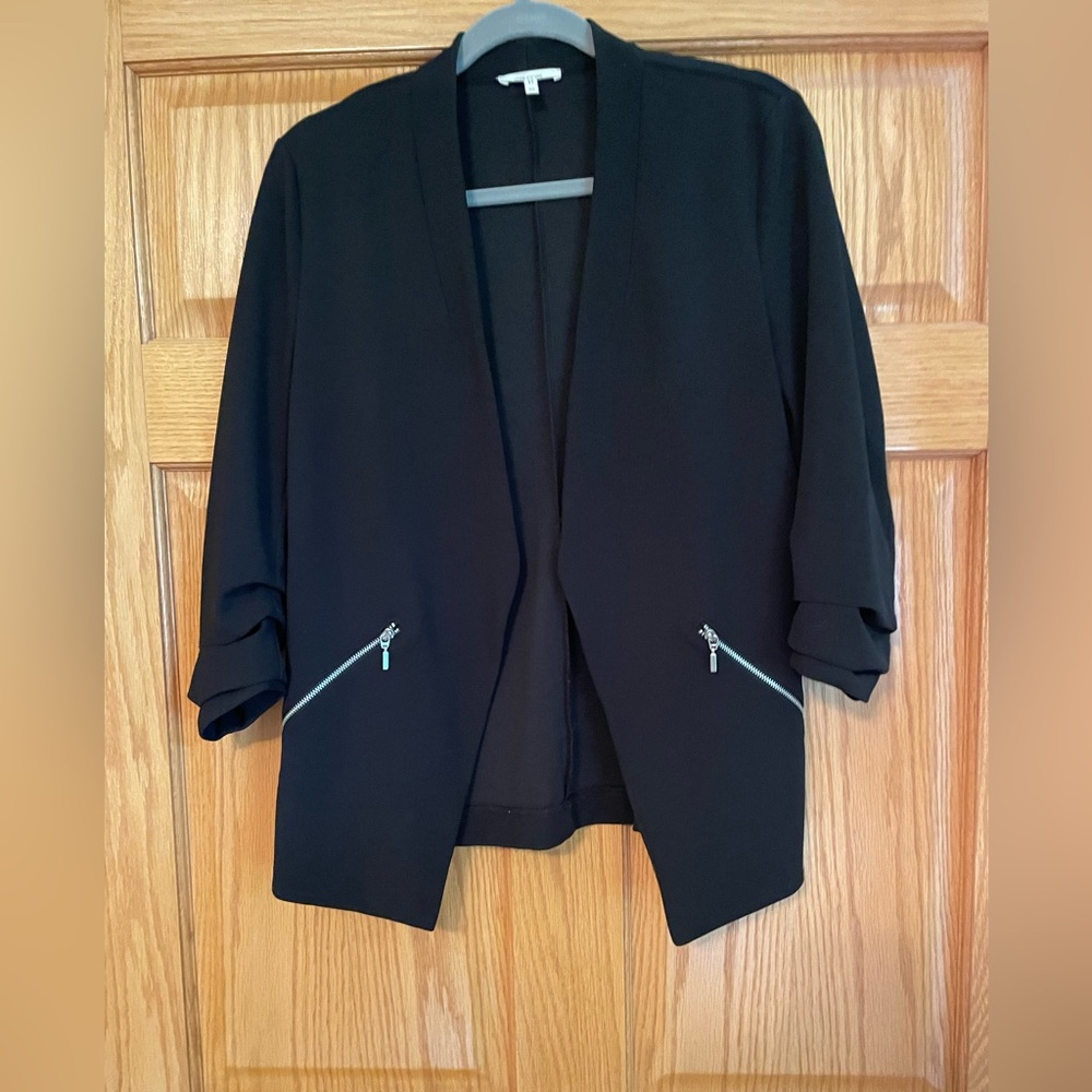 Maurices Black Blazer Formal Suit Jacket